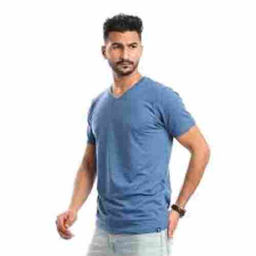 Mens Short Sleeves And O Neck Plain Cotton T-Shirts For Casual Wear