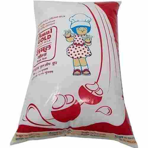Natural 25 Percent Fat Content Packaging Size 1 Liter Amul Gold Milk