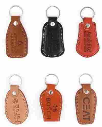 Pack Of 6 Pieces Multicolor Designer And Durable Leather Key Chain