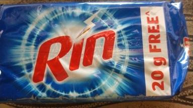 Rin Detergent Cake, 20gm Free, Shape: Rectangle