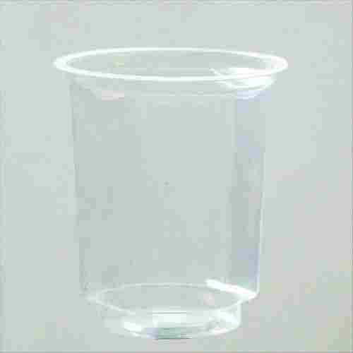 Plain For Event And Party Plastic Material 200 Ml Disposable Glass 