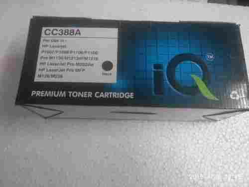 IQ Black CC388A Premium Toner Cartridge, Compatible With: HP P1007, P1008, P1106, P1108, Pro M1136, M1213nf, M1216 HP Laser Jet Pro M202dw