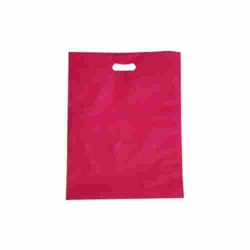 Plain Pink D Cut Non Woven Carry Bags