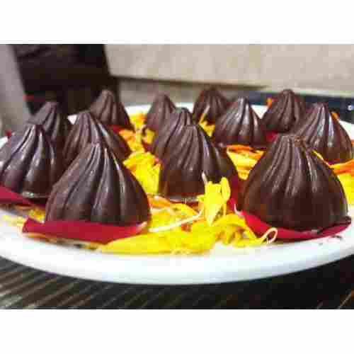 Delicious Taste Rich In Antioxidants Cone Shaped Homemade Dark Brown Chocolate