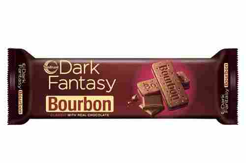 Pack Of 150 Grams Sun Feast Dark Fantasy Bourbon Chocolate Cream Biscuit 