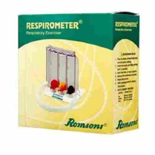Romsons Portable Plastic Three Balls Respirometer (Spirometer)