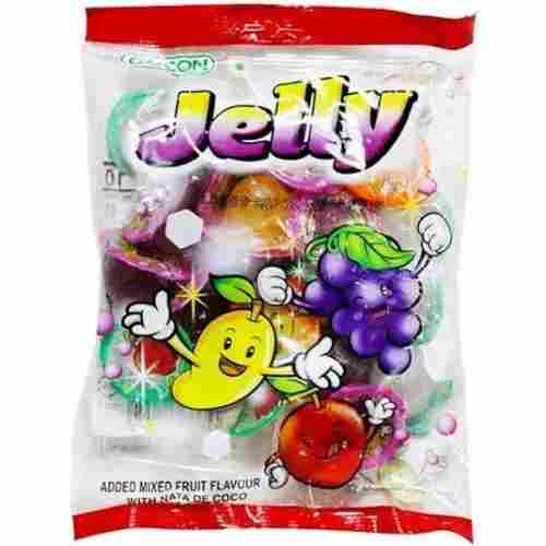 50 Gram Sweet And Delicious Soft Mixed Fruit Flavor Jelly Candy