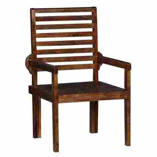Comfortable Matte Finishing Brown Wooden Chairs