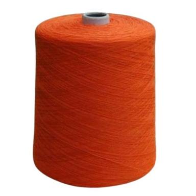 Ooen End Kniitted Orange Cotton Yarn for knitting