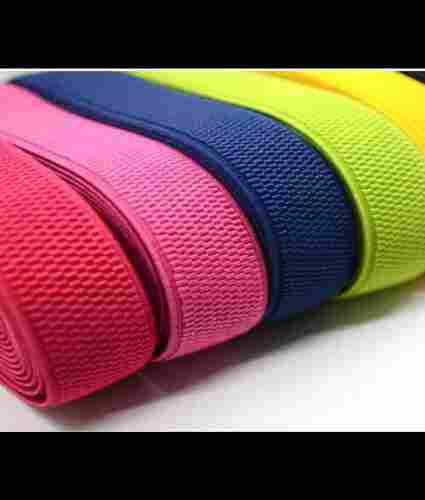Plain Woven Elastic Tape For Textile Industry, Available In Four Colors