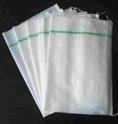 Hdpe Woven Sack In White Color And Plain Pattern, 25 Kg Storage Capacity