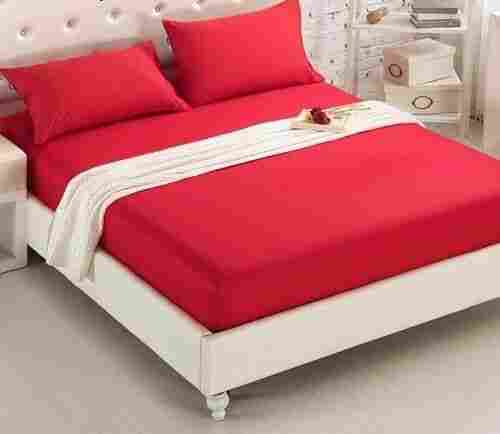 Skin Friendly and Light Weight Plain Cotton Bed Sheet