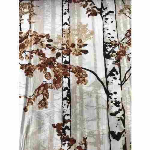 Beautiful Designs Lightweight Soft Multicolor Printed Jacquard Curtain Fabric