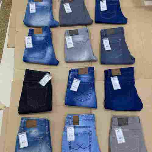 Mens Comfortable Slim Fit Washed Casual Jeans For Regular Wear
