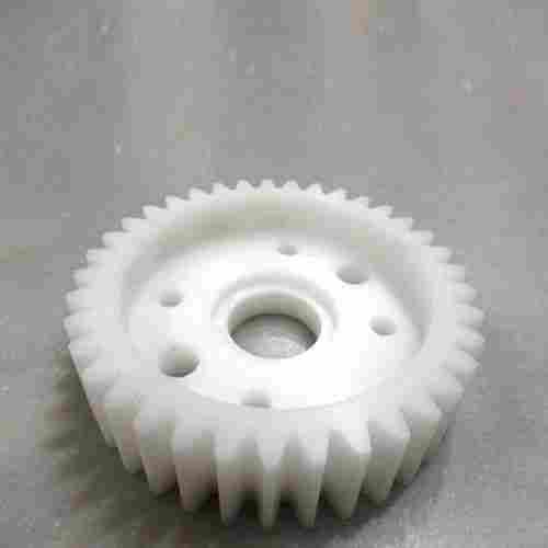 Round Heavy Vehicle Plastic Gear Wheel, 2 Inch Size And White Color