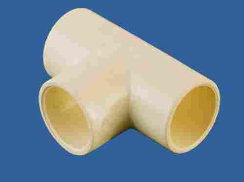 15 To 100 MM Size CPVC Pipe Tee, Impact And Corrosion Resistant
