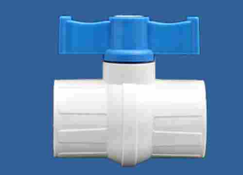 High Pressure uPVC Short Handle Manual Ball Valve For Pipe Fitting