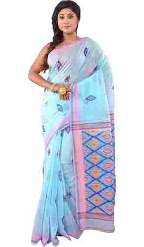 Ladies Light Printed Saree For Daily And Casual Wear