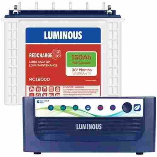 Weight 52.5 Kg 150 Ah Capacity Heavy Duty And Efficient Luminous Inverter Battery