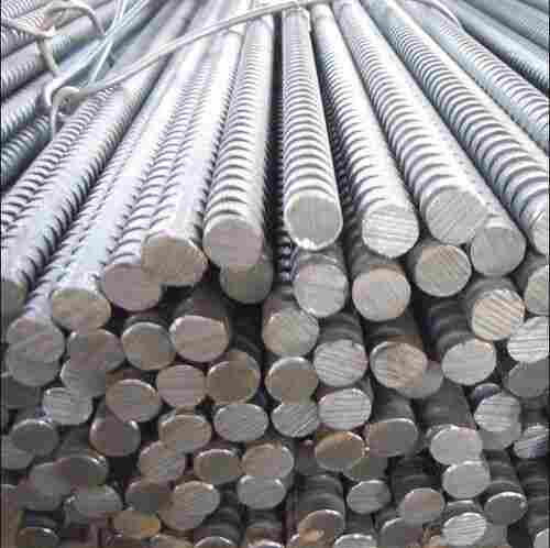 Silver 3mm Thickness Galvanized Mild Steel 12 Meter Length Tmt Bar 