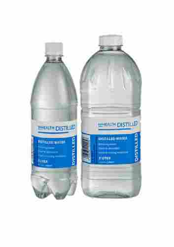 Narrow Flip-Top Lid Round Shape Plastic Water Bottle, 1 Litre Capacity 