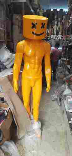 Garments Mens Yellow Sizing Dummies For Malls And Shops