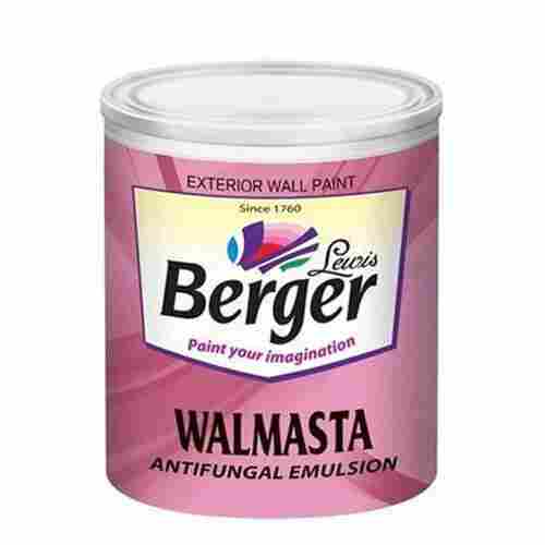 High Gloss Berger Walmasta Antifungal Emulsion Exterior Wall Paint 1 Liter