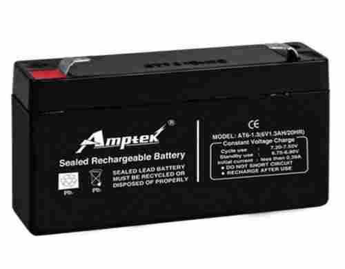 Amptek Sealed Lead Acid Rechargeable Battery 6V For Industrial Use