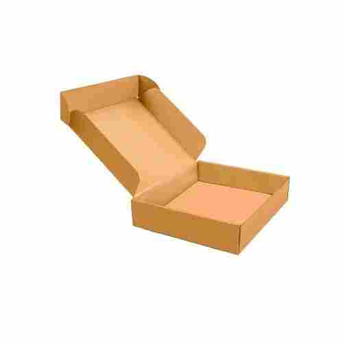 Eco Friendly Auto Lock Corrugated Plain Packaging Carton Box 