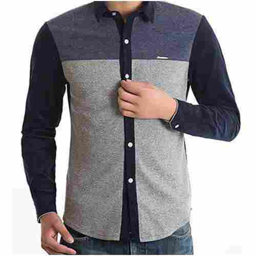 Mens Regular Fit Full Sleeves Casual Wear Plain Soft Cotton Shirt