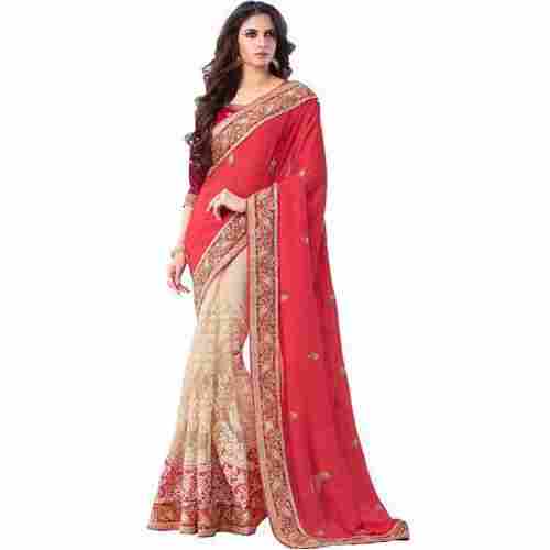 Georgette Ladies Saree For Party Wear