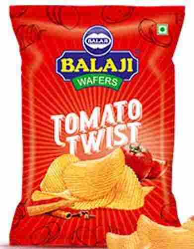 Spicy And Sweet Tasty Crunchy Crispy Balaji Wafers Tomato Twist Chips