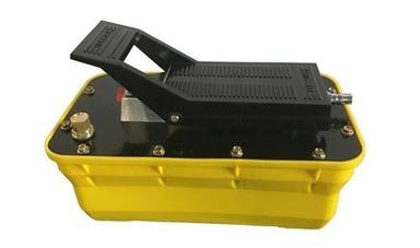 Yellow And Black Industrial Grade 10000 Psi Adjustable Semi-Automatic Air Hydraulic Foot Pump