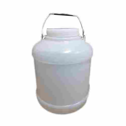 Create Bottles Detergents Bleaches Shampoos, White Round 5 Litre Plastic Hdpe Container