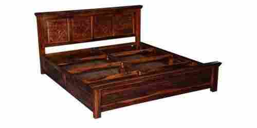 Teak Wood Wooden Bed Without Storage