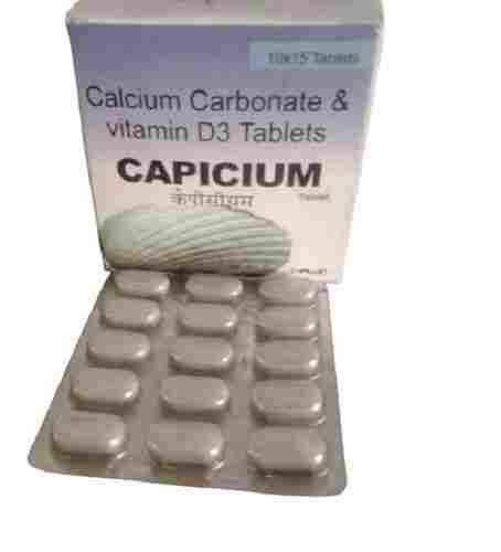 Capicium Calcium Carbonate and Vitamin D3 Tablets