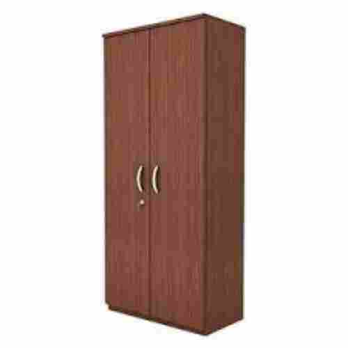 Free Standing Wooden Almirah In Modern Style, Hinged Double Door