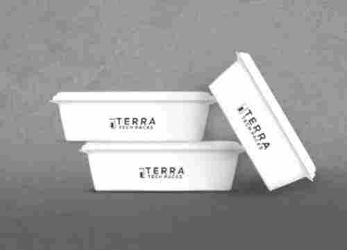 Plastic Food Container For Food Packaging, Capacity 500 Ml, White Color