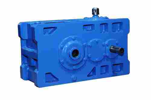 Horizontal Helical Gear Box For Industrial Usage, Cast Iron And Mild Steel Body