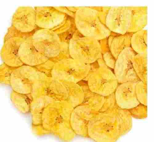 Salty And Spicy Taste Round Shape Banana Chips 