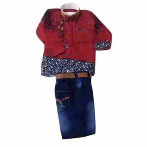 Good Quality Affordable Stylish Kids Cotton Two Piece Suit