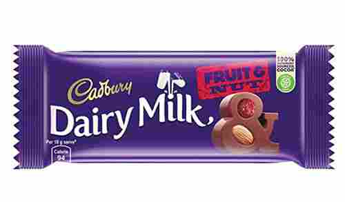 Pack Of 80 Gram Sweet Taste Cadbury Dairy Milk Fruit And Nut Chocolate Bar