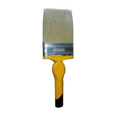 Yellow Oil Paint Brush With Soft Bristles