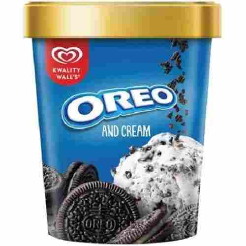 Pack Of 700 Ml Creamy And Delicious Taste Kwality Walls Oreo And Cream Ice Cream 