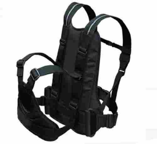 Black Strong Polyester Adjustable Safety Harness 