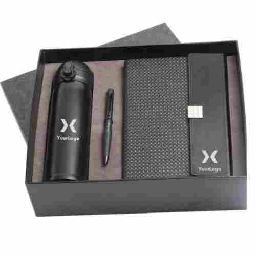 Corporate Gift For Gifting Purpose Included (Diary, Water Bottle, Pen), Black Color