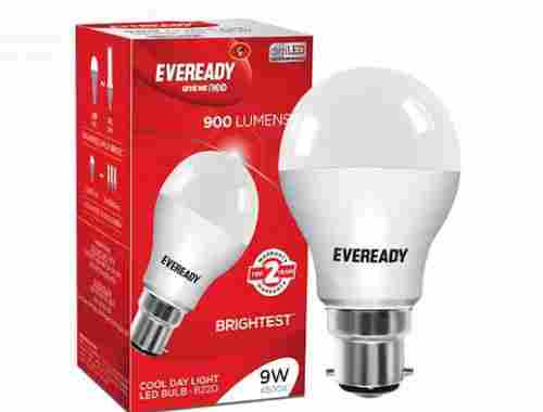 9 Watt 220 Voltage Cool White Dome Shape Eveready Led Light Bulb