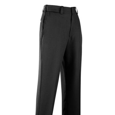 Black Color Plain Pattern Cotton School Trousers