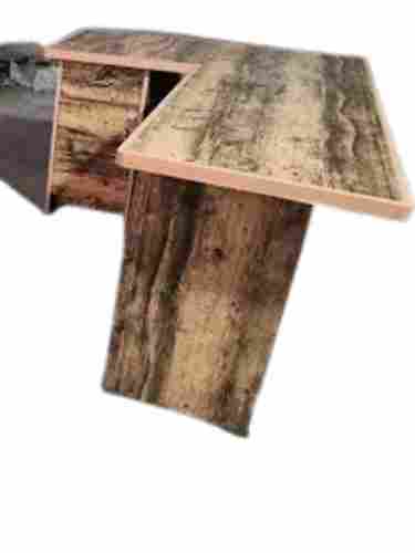  4 फुट लंबा आयताकार लकड़ी का दीमक प्रूफ पॉलिश फिनिशिंग कैश काउंटर 