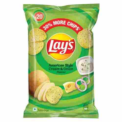 Pack Of 25 Gram Crispy And Salty Lays Potato Chips
